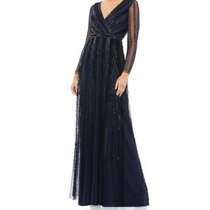 Mac Duggal Black Gown